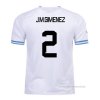 2ª Camiseta Uruguay Jugador J.M.Gimenez 2022