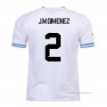 2ª Camiseta Uruguay Jugador J.M.Gimenez 2022