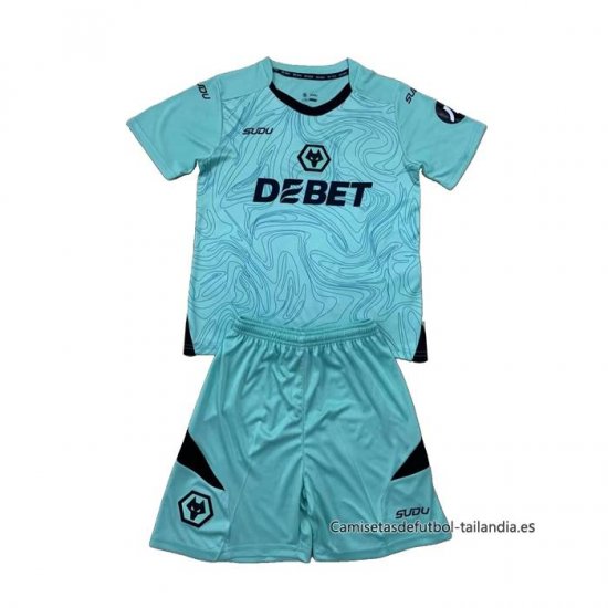 1ª Camiseta Wolves Portero Nino 2024-2025 - Haga un click en la imagen para cerrar