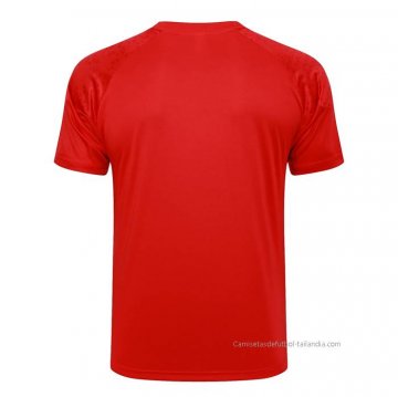 Camiseta de Entrenamiento AC Milan 2023-2024 Rojo