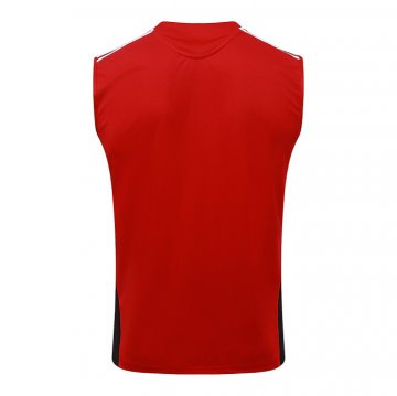 Camiseta de Entrenamiento Alemania Sin Mangas 2025-2026 Rojo