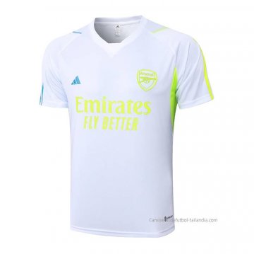 Camiseta de Entrenamiento Arsenal 2023-2024 Blanco Camiseta de Entrenamiento Arsenal 2023-2024 Blanco
