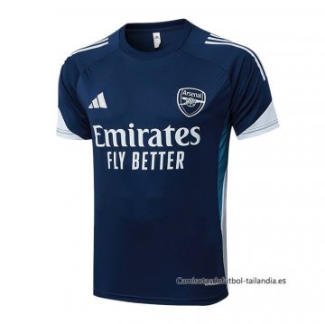 Camiseta de Entrenamiento Arsenal 2025-2026 Azul Gris