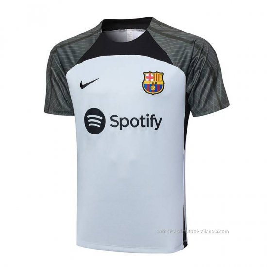 Camiseta de Entrenamiento Barcelona 2023-2024 Gris - Haga un click en la imagen para cerrar