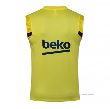 Camiseta de Entrenamiento Barcelona Sin Mangas 2021-2022 Verde