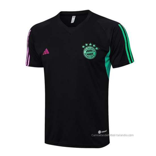 Camiseta de Entrenamiento Bayern Munich 2023-2024 Negro - Haga un click en la imagen para cerrar