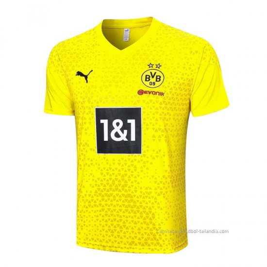 Camiseta de Entrenamiento Borussia Dortmund 2023-2024 Amarillo - Haga un click en la imagen para cerrar