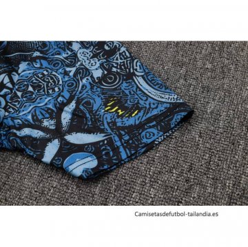 Camiseta de Entrenamiento Brasil Jesus 2024-2025 Azul