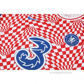 Camiseta de Entrenamiento Chelsea Sin Mangas 2022-2023 Rojo