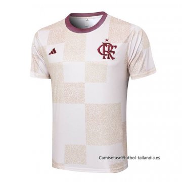 Camiseta de Entrenamiento Flamengo 2024-2025 Blanco Camiseta de Entrenamiento Flamengo 2024-2025 Blanco