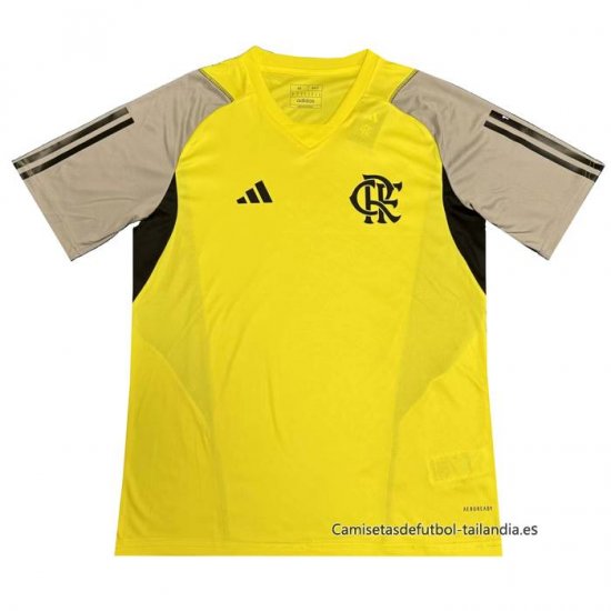 Camiseta de Entrenamiento Flamengo 2024-2025 Amarillo - Haga un click en la imagen para cerrar