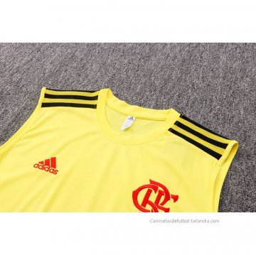 Camiseta de Entrenamiento Flamengo Sin Mangas 2022-2023 Amarillo