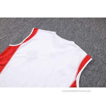 Camiseta de Entrenamiento Flamengo Sin Mangas 2023-2024 Blanco