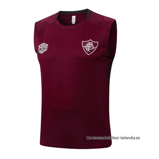 Camiseta de Entrenamiento Fluminense Sin Mangas 2025-2026 Rojo - Haga un click en la imagen para cerrar