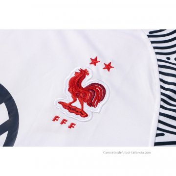Camiseta de Entrenamiento Francia 2021-2022 Blanco