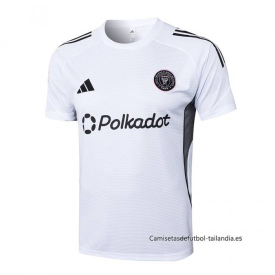 Camiseta de Entrenamiento Inter Miami 2025-2026 Blanco - Haga un click en la imagen para cerrar