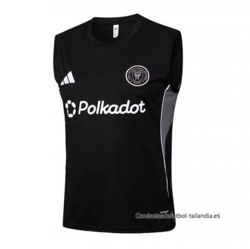 Camiseta de Entrenamiento Inter Miami Sin Mangas 2025-2026 Negro Camiseta de Entrenamiento Inter Miami Sin Mangas 2025-2026 Negro