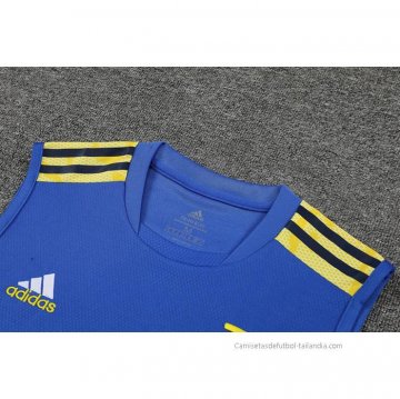 Camiseta de Entrenamiento Juventus Sin Mangas 2022-2023 Azul