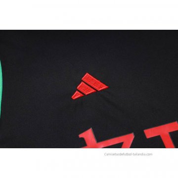 Camiseta de Entrenamiento Manchester United Sin Mangas 2023-2024 Negro