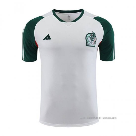 Camiseta de Entrenamiento Mexico 2023-2024 Blanco - Haga un click en la imagen para cerrar