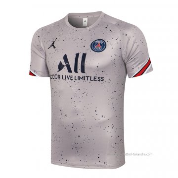 Camiseta de Entrenamiento Paris Saint-Germain 2021-2022 Gris Camiseta de Entrenamiento Paris Saint-Germain 2021-2022 Gris