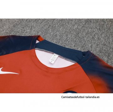 Camiseta de Entrenamiento Paris Saint-Germain 2023-2024 Rojo y Azul