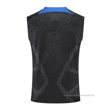 Camiseta de Entrenamiento Paris Saint-Germain Jordan Sin Mangas 2022-2023 Negro