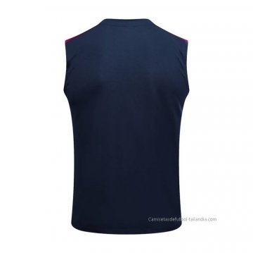 Camiseta de Entrenamiento Paris Saint-Germain Sin Mangas 2023-2024 Azul