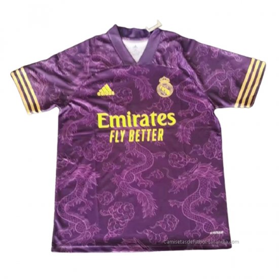 Camiseta de Entrenamiento Real Madrid 2021 Purpura - Haga un click en la imagen para cerrar