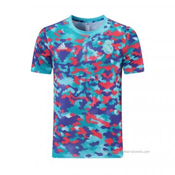 Camiseta de Entrenamiento Real Madrid 2021-2022 Azul Camiseta de Entrenamiento Real Madrid 2021-2022 Azul