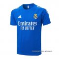 Camiseta de Entrenamiento Real Madrid 2025-2026 Azul Blanco