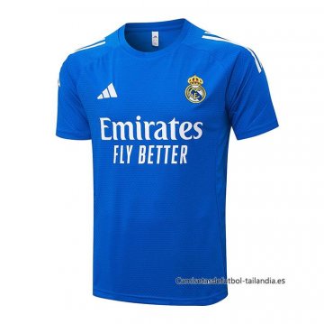 Camiseta de Entrenamiento Real Madrid 2025-2026 Azul Blanco Camiseta de Entrenamiento Real Madrid 2025-2026 Azul Blanco