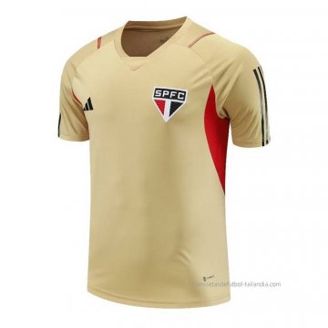 Camiseta de Entrenamiento Sao Paulo 2023-2024 Amarillo Camiseta de Entrenamiento Sao Paulo 2023-2024 Amarillo