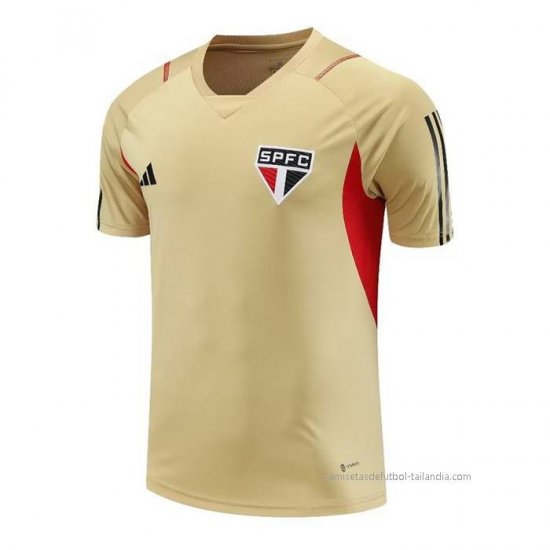 Camiseta de Entrenamiento Sao Paulo 2023-2024 Amarillo - Haga un click en la imagen para cerrar