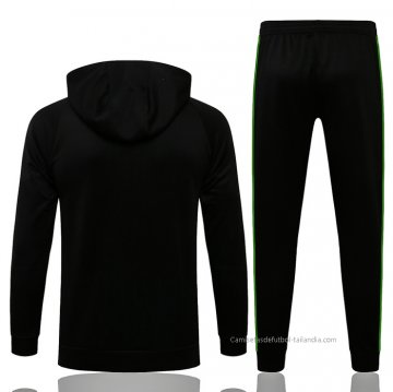 Chandal con Capucha del Ajax 2021-2022 Negro