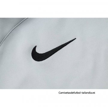 Chandal con Capucha del Barcelona 2023-2024 Blanco
