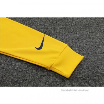 Chandal con Capucha del Barcelona Nino 2023 Amarillo