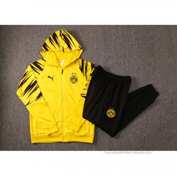 Chandal con Capucha del Borussia Dortmund 2021 Amarillo