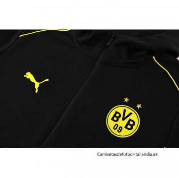 Chandal con Capucha del Borussia Dortmund 2024 Negro
