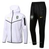 Chandal con Capucha del Brasil 2022-2023 Blanco Chandal con Capucha del Brasil 2022-2023 Blanco