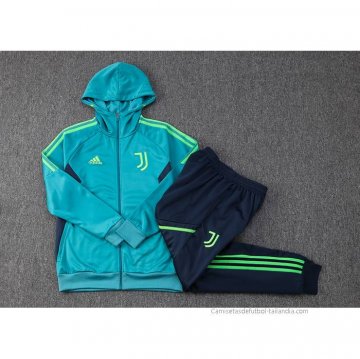 Chandal con Capucha del Juventus 2023-2024 Verde