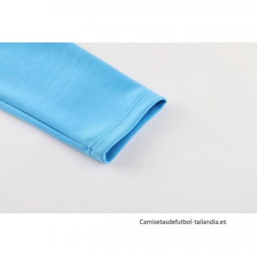 Chandal con Capucha del Manchester City 2024-2025 Azul