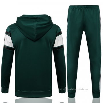 Chandal con Capucha del Paris Saint-Germain 2021-2022 Verde