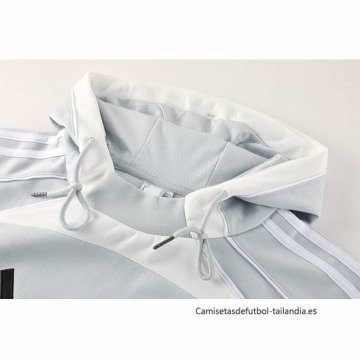 Chandal con Capucha del Real Madrid 2025 Gris