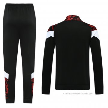 Chandal de Chaqueta del AC Milan 2021 Negro