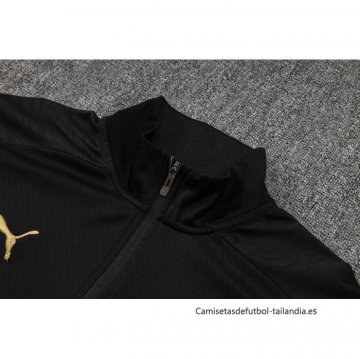 Chandal de Chaqueta del AC Milan 2024-2025 Negro