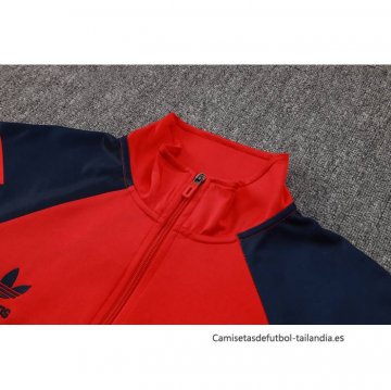 Chandal de Chaqueta del Arsenal 2024-2025 Rojo