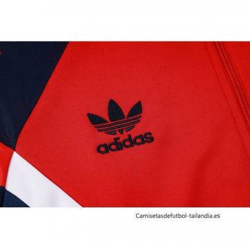 Chandal de Chaqueta del Arsenal 2024-2025 Rojo