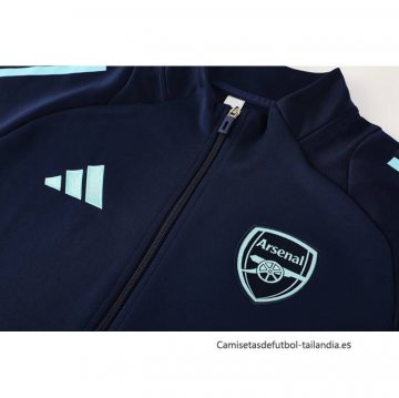 Chandal de Chaqueta del Arsenal 2024-2025 Azul Oscuro