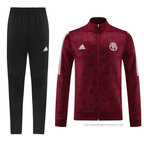 Chandal de Chaqueta del Bayern Munich 2023-2024 Rojo - Haga un click en la imagen para cerrar